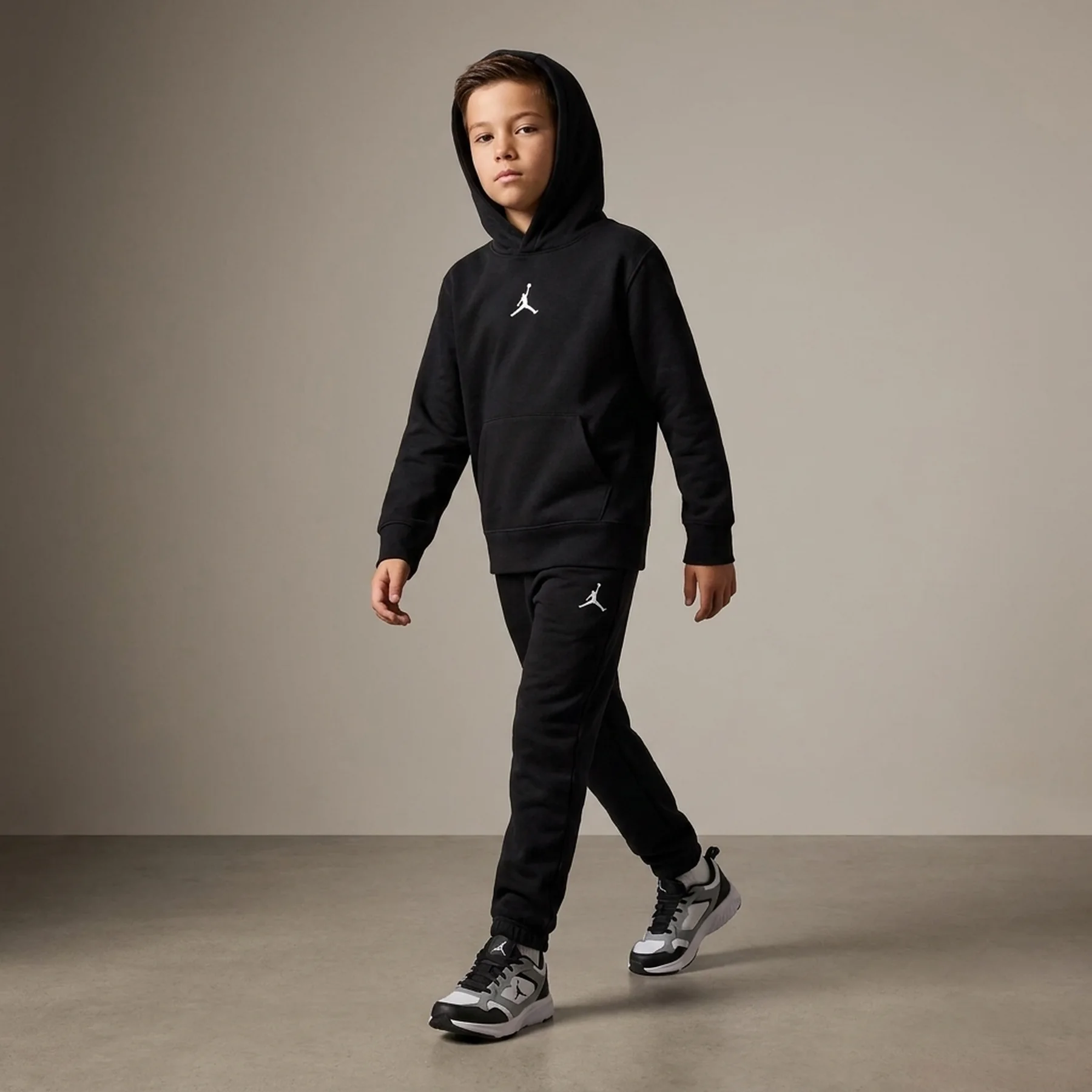 Спортивний костюм дитячий Jordan Jumpman Black (95D285-023__95D286-023)