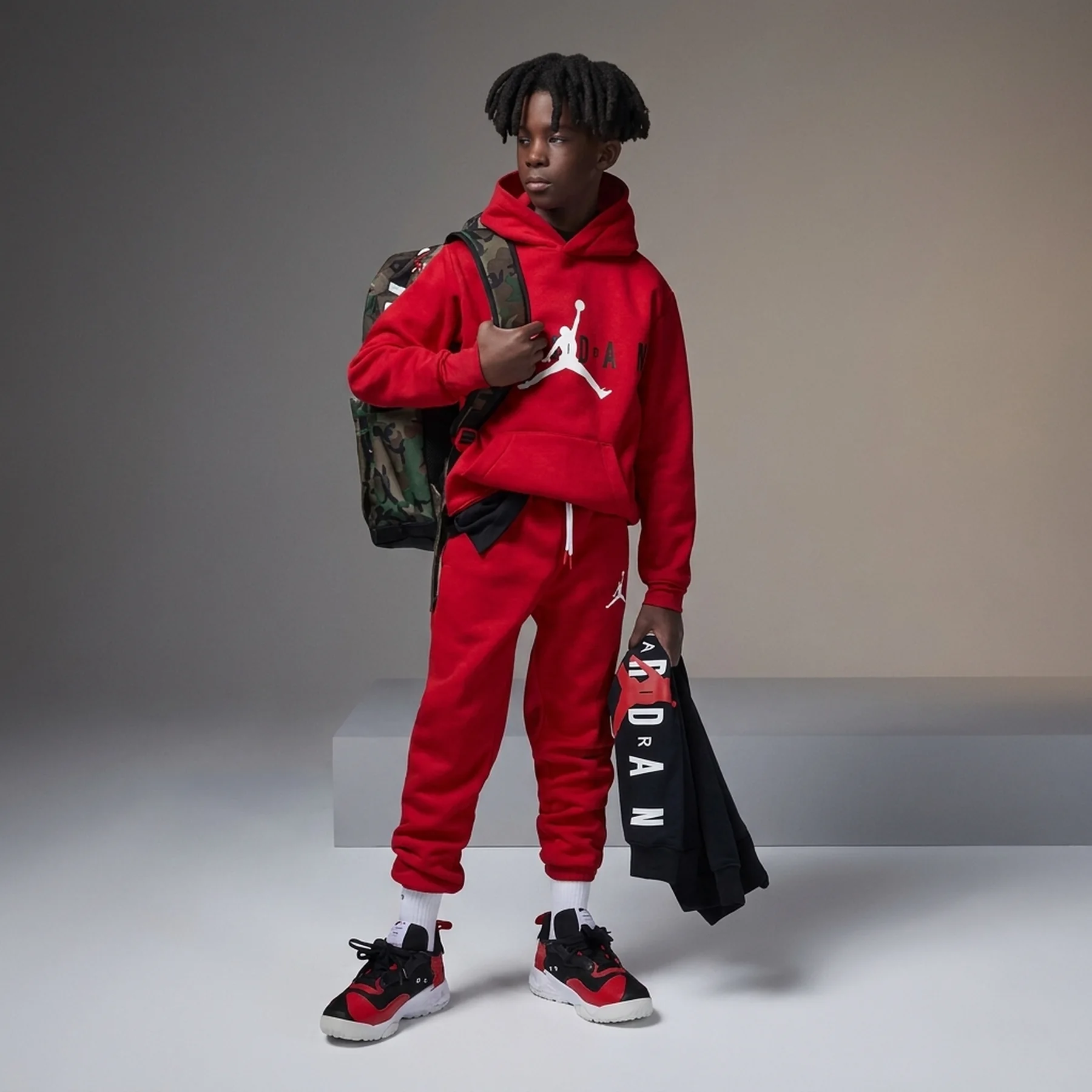 Спортивний костюм дитячий Jordan Jumpman Sustainable Red (95B910-R78__95B912-R78)