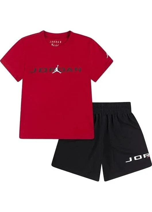 Спортивний костюм дитячий Jordan Little Kids' Baseline 2-Piece Mesh Shorts Set (85D676-023)