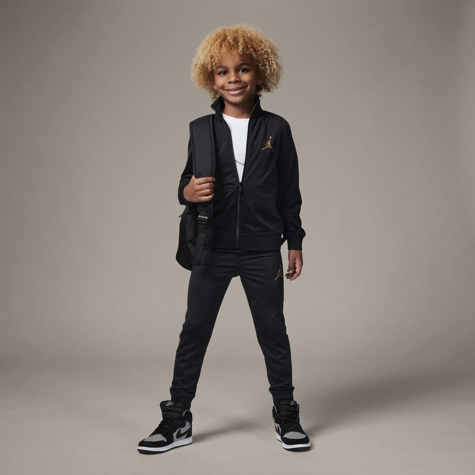 Спортивний костюм дитячий Jordan Shine Full Zip Black (85C811-023)