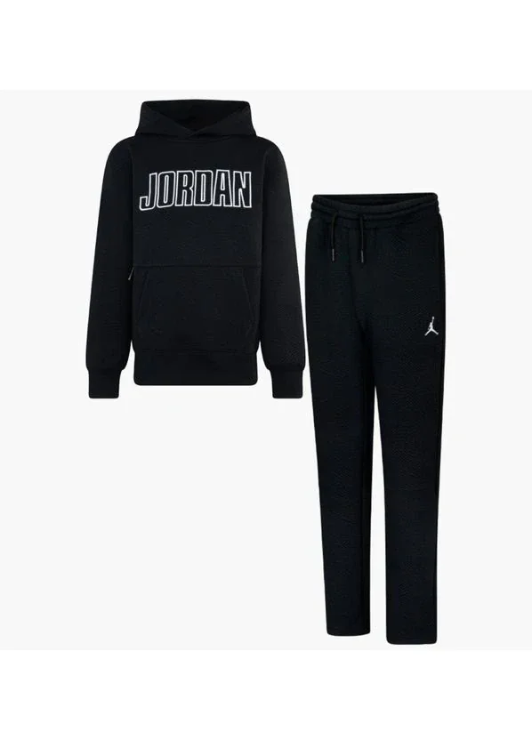 Спортивний костюм дитячий Jordan Sneaker School Black (95D711-023__95D713-023)