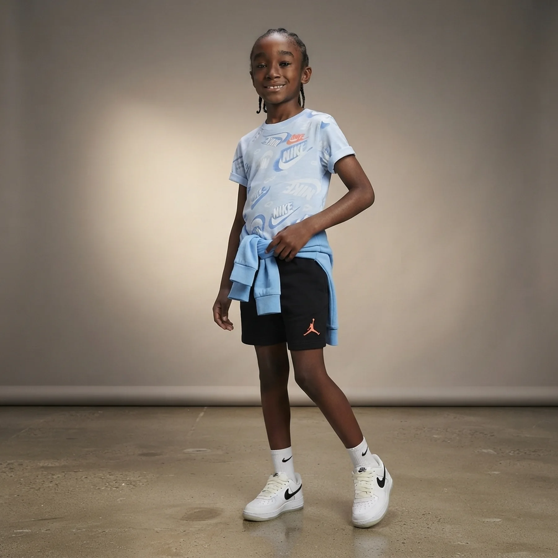 Спортивний костюм дитячий Jordan Sportswear Little Light Blue/Black (86M723-023)