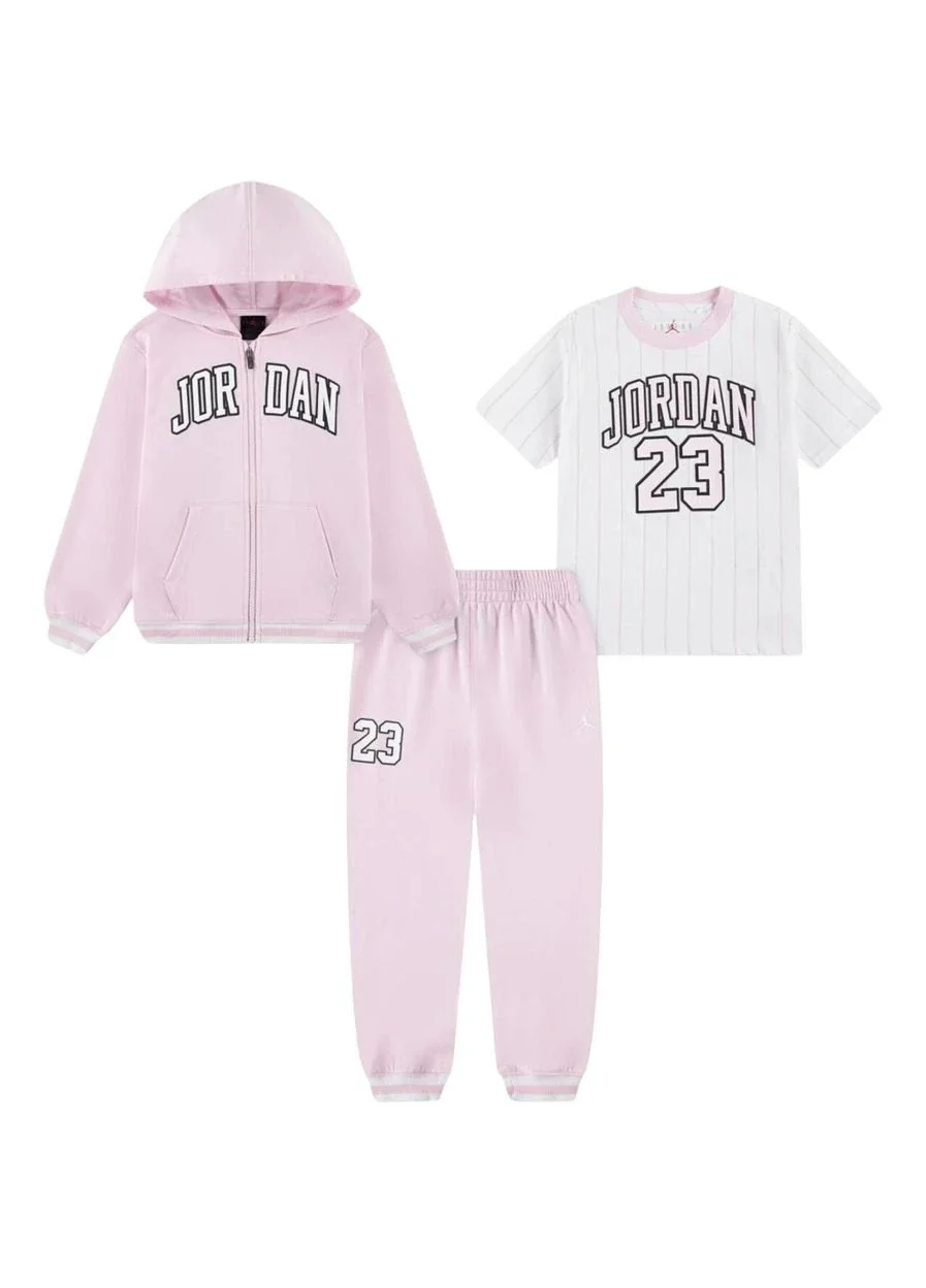 Спортивний костюм дитячий Jordan Sweat Sets Pink/White (35F275-A9Y)