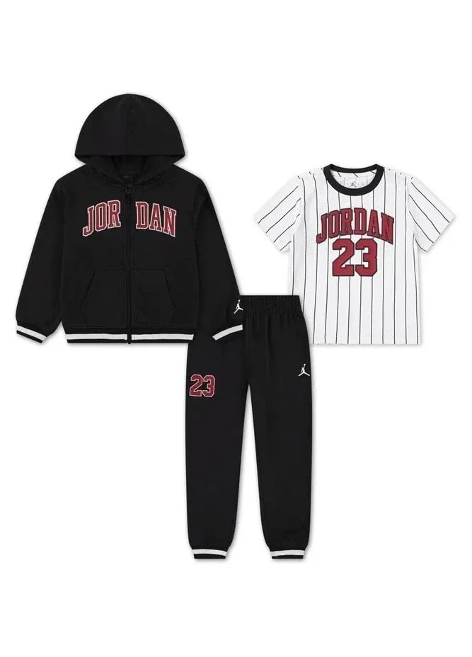 Спортивний костюм дитячий Jordan Tracksuit Black/White (85F275-023)
