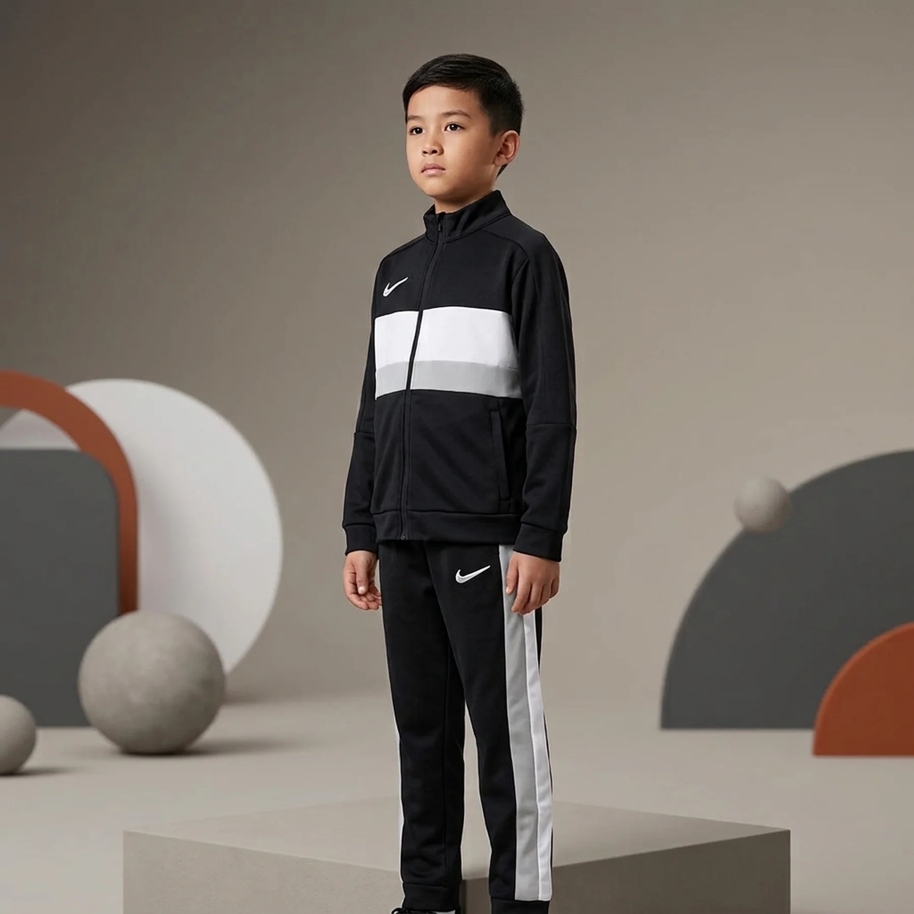 Спортивний костюм дитячий Nike Academy Black (FZ5309-010__FZ5310-010)