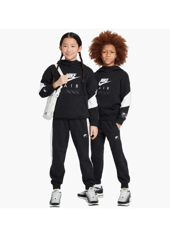 Спортивний костюм дитячий Nike Air Fleece Black (HV1219-010__HF8811-010)
