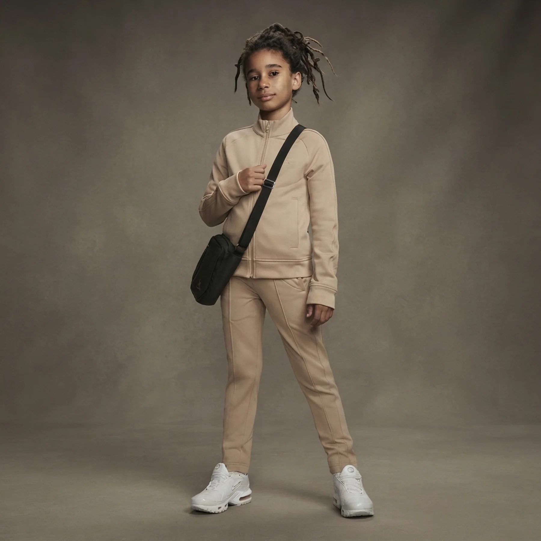 Спортивний костюм дитячий Nike Air Tracksuit Beige (FD3238-200)