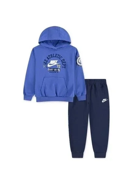Спортивний костюм дитячий Nike Nkb B Nsw Pe Ft Po Blue (86N227-U90)