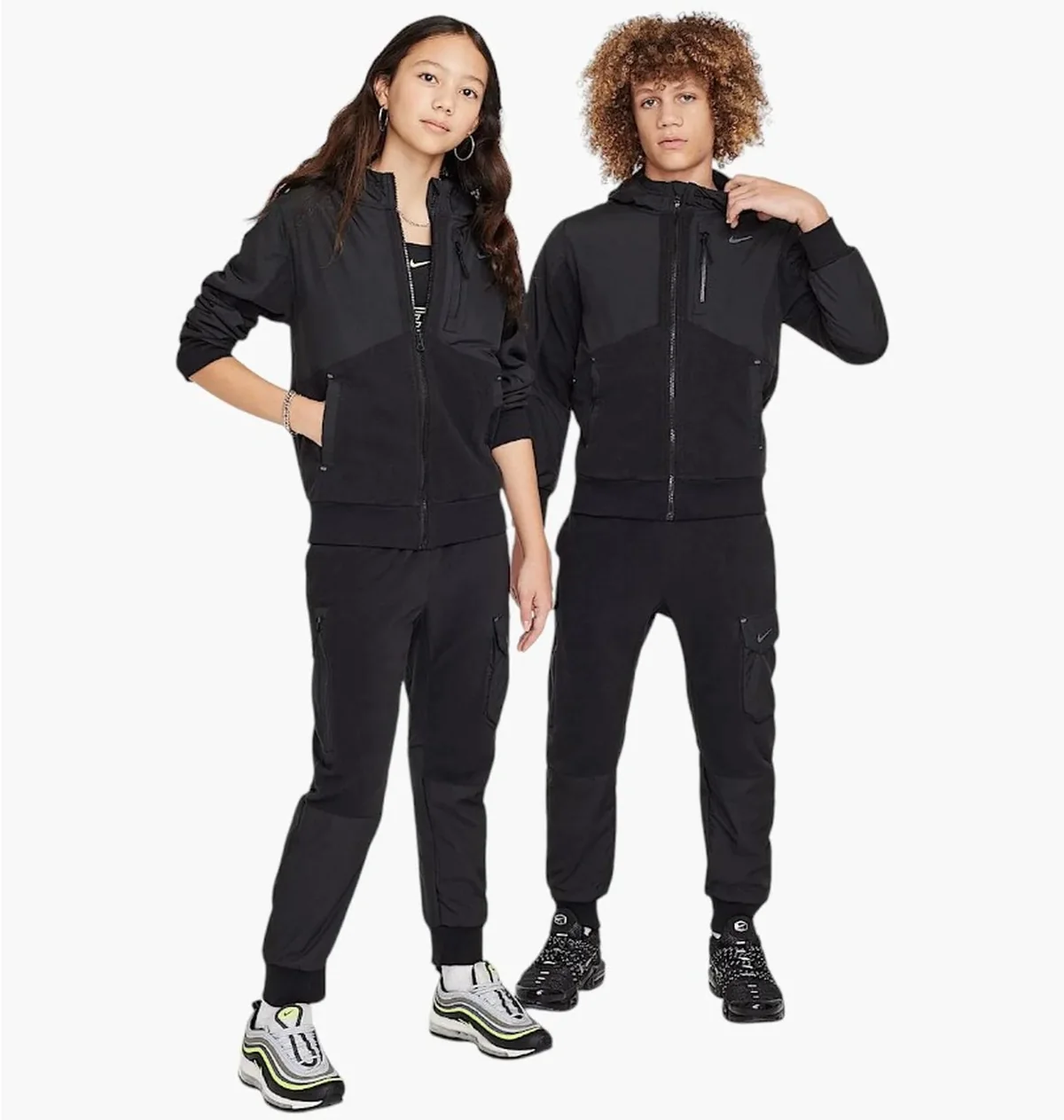 Спортивний костюм дитячий Nike Nsw City Utility Black (HF4208-010__HF4211-010)