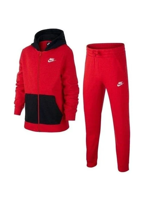 Спортивний костюм дитячий Nike Nsw Core Bf Trk Suit Red/Black (BV3634-657)