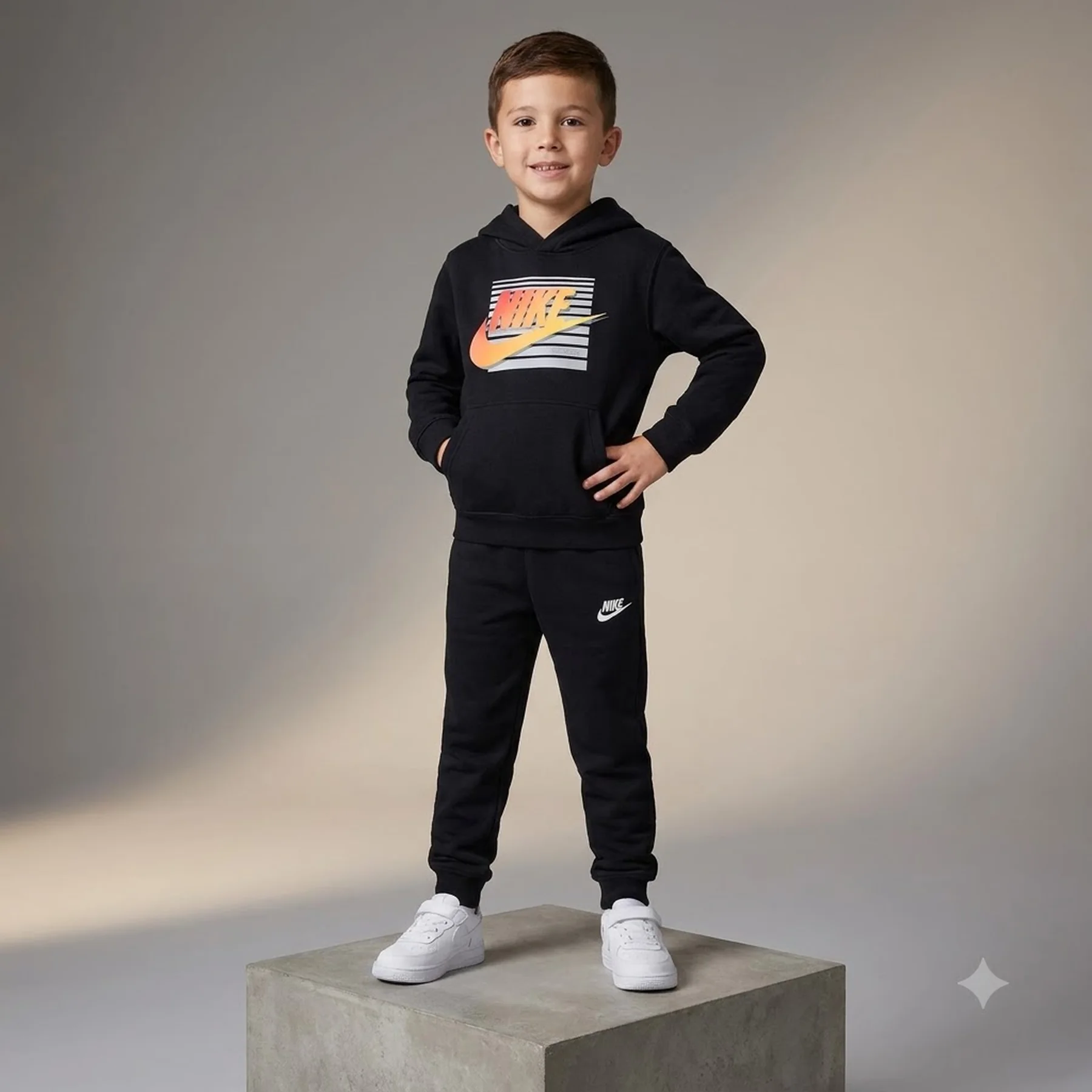 Спортивний костюм дитячий Nike Nsw Gradient Futura Black (86M412-023)