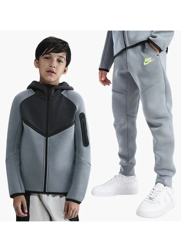 Спортивний костюм дитячий Nike Nsw Tch Flc Fz - Pd Grey (HV5867-060__HV5869-060)