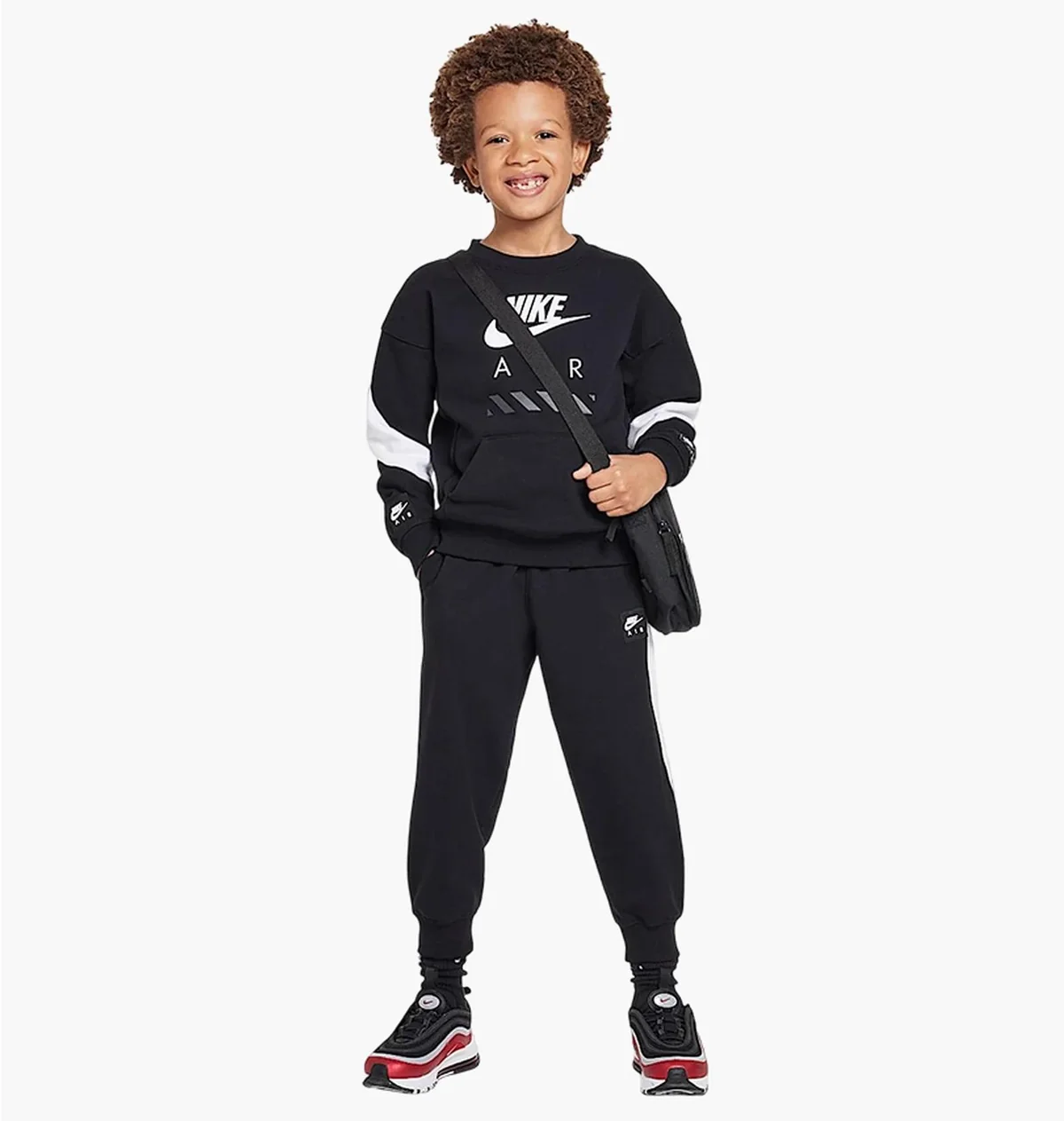 Спортивний костюм дитячий Nike Sportswear Air Fleece Black (86M846-023)