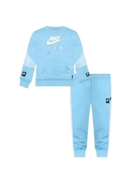 Спортивний костюм дитячий Nike Sportswear Air Fleece Light Blue (86M846-B9F)