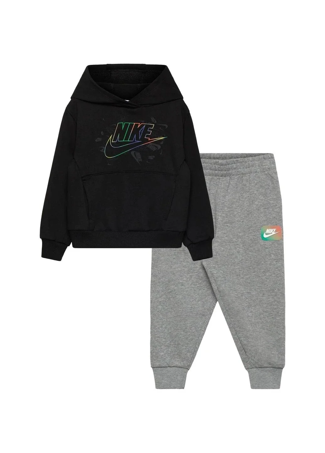 Спортивний костюм дитячий Nike Sportswear Black/Grey (86N386-042)
