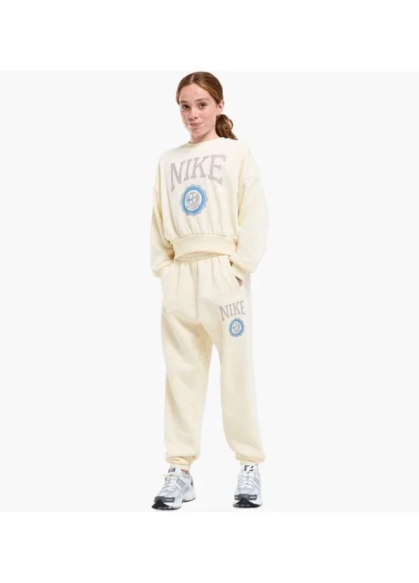 Спортивний костюм дитячий Nike Sportswear Club Fleece Beige (HJ3371-113__HJ3374-113)