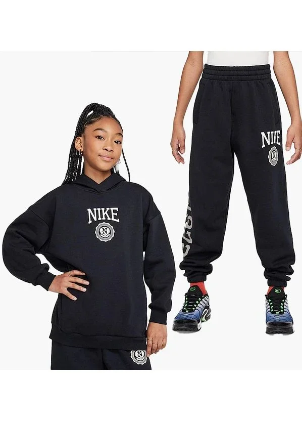 Спортивний костюм дитячий Nike Sportswear Club Fleece Black (HJ3371-010__HJ3374-010)