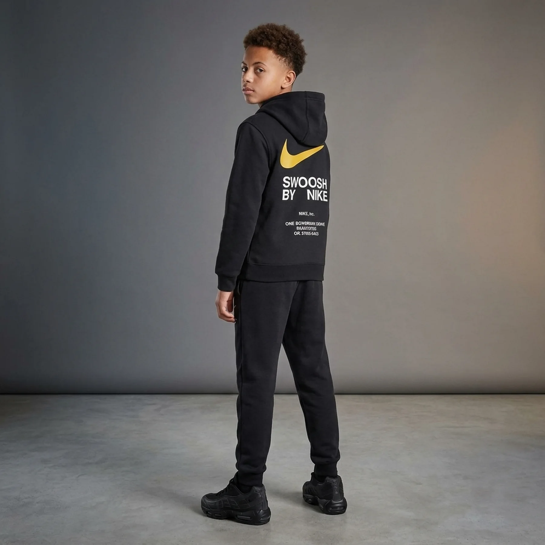 Спортивний костюм дитячий Nike Sportswear Club Fleece Black (IH4313-010__IH5199-010)
