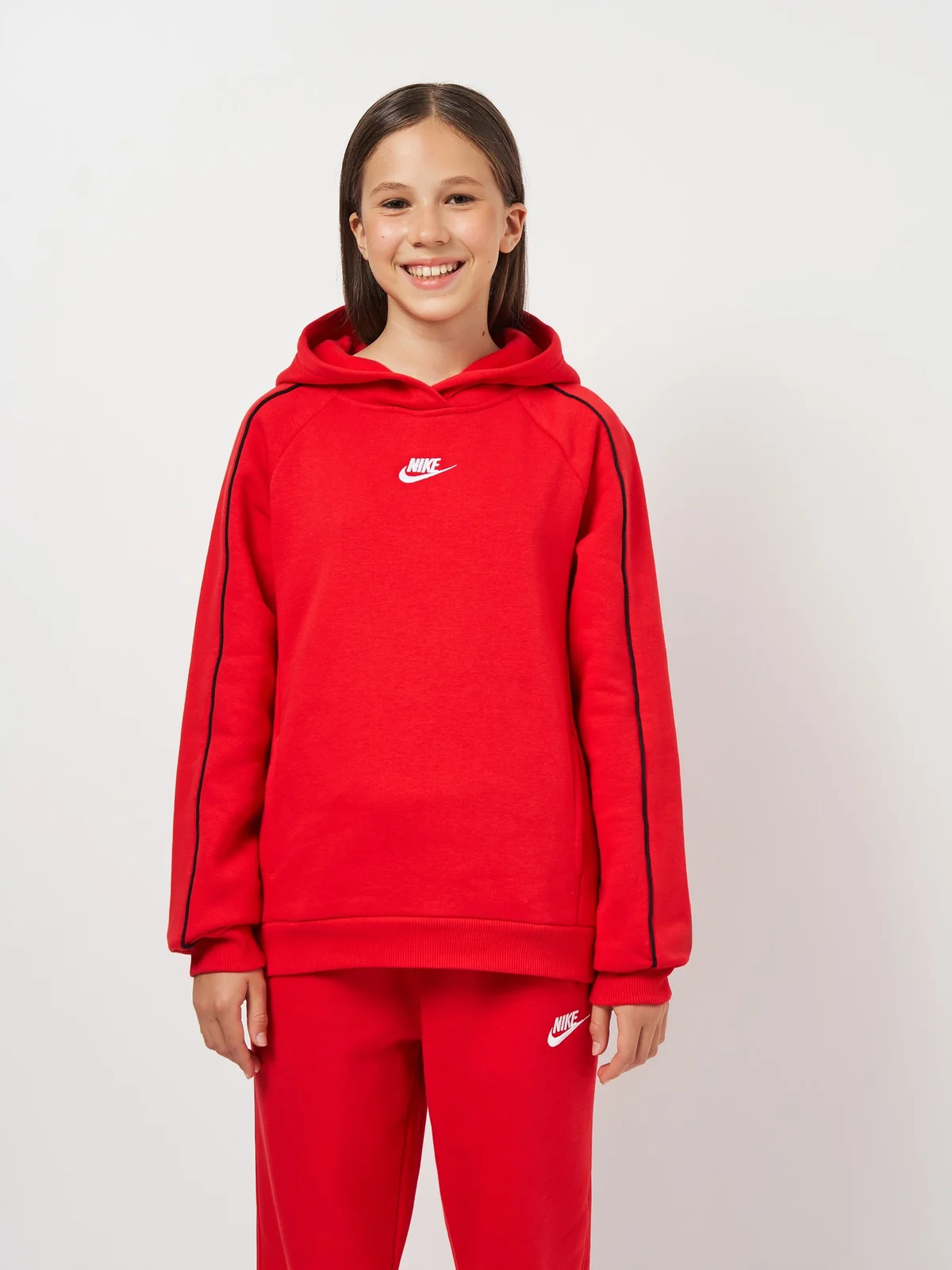 Спортивний костюм дитячий Nike Sportswear Club Fleece Red (HQ9318-657)
