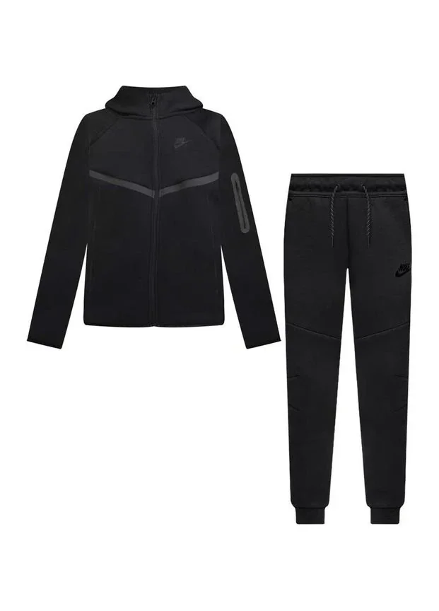 Спортивний костюм дитячий Nike Tech Fleece Black (HV5867-010__HV5869-010)
