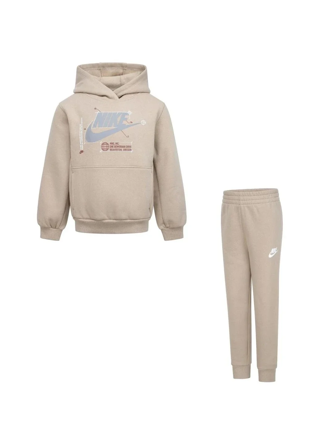 Спортивний костюм дитячий Nike Tuta Bambino Futa Po (86M350-XOL)
