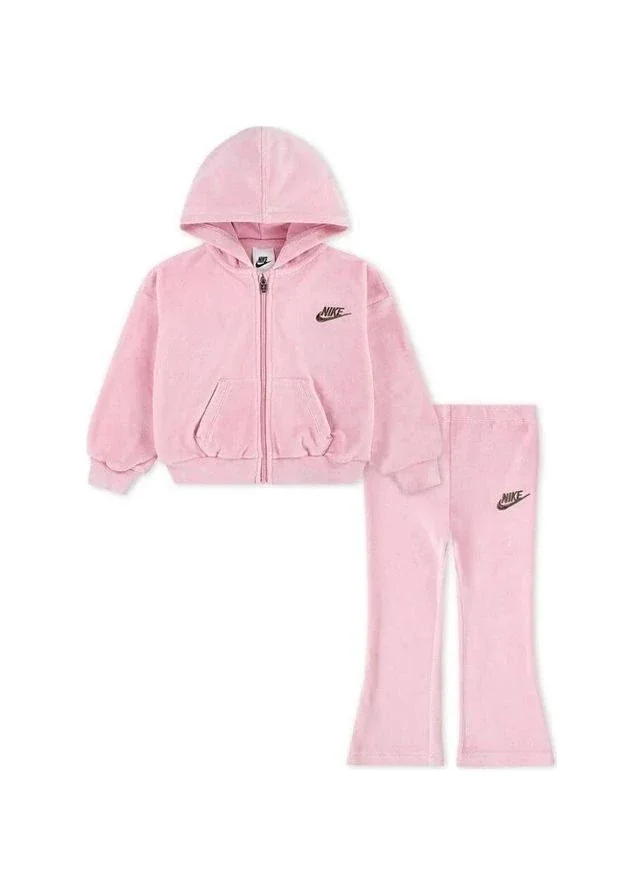 Спортивний костюм дитячий Nike Velour Flared Leggings Pink (36N417-A0W)