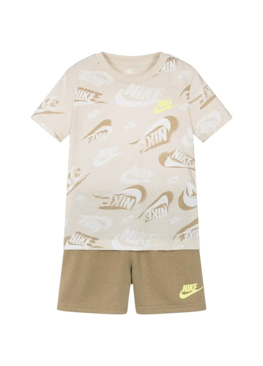Спортивний костюм дитячий Sportswear On The Move Aop Beige (86M723-X3E)