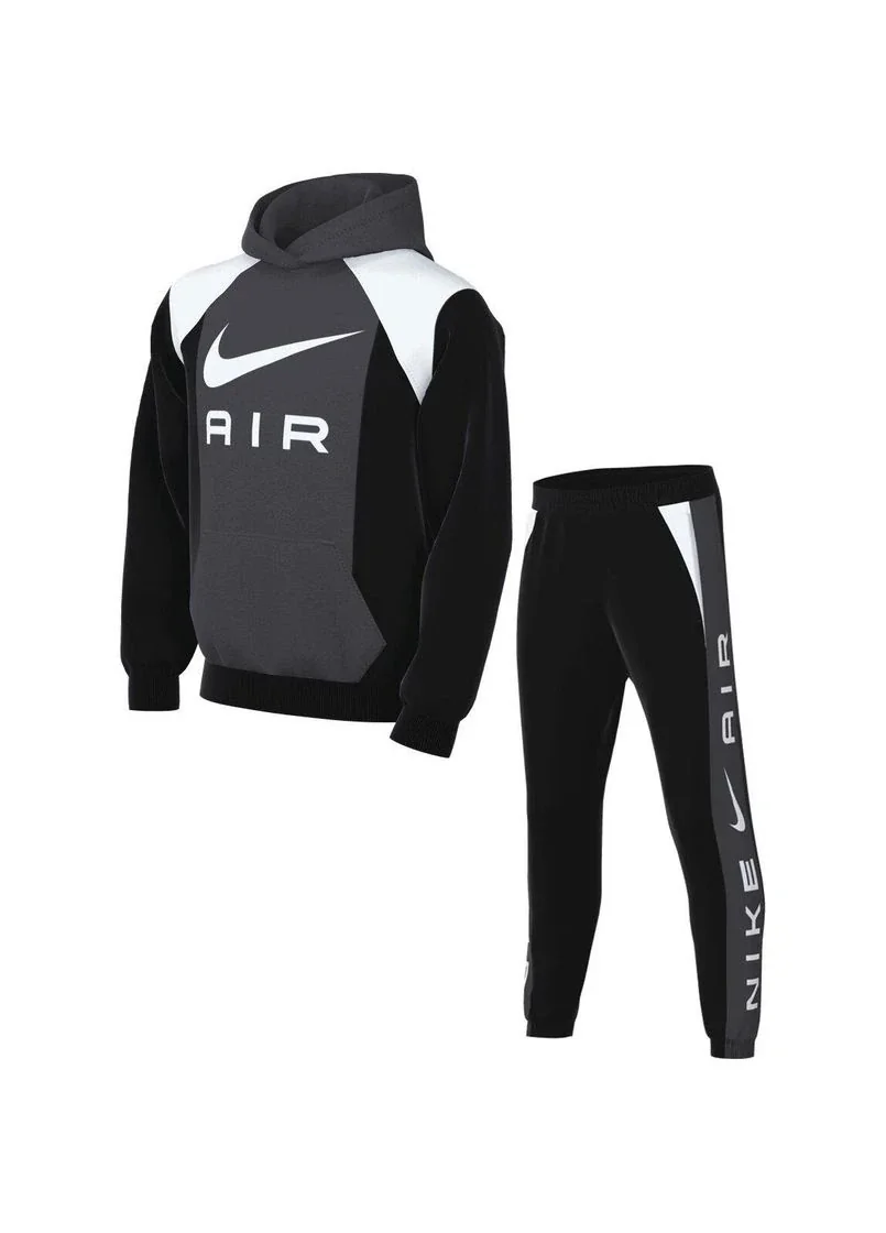 Спортивний костюм підлітковий Nike Air Po Black (FZ4955-060__FZ5004-010)