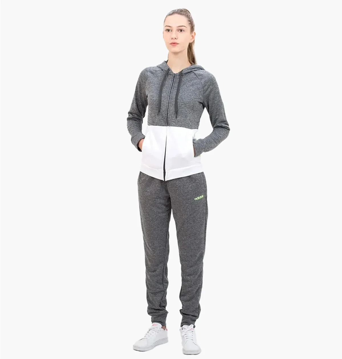 Спортивний костюм жіночий Adidas Wts Lin Ft Hood W (GD4415)