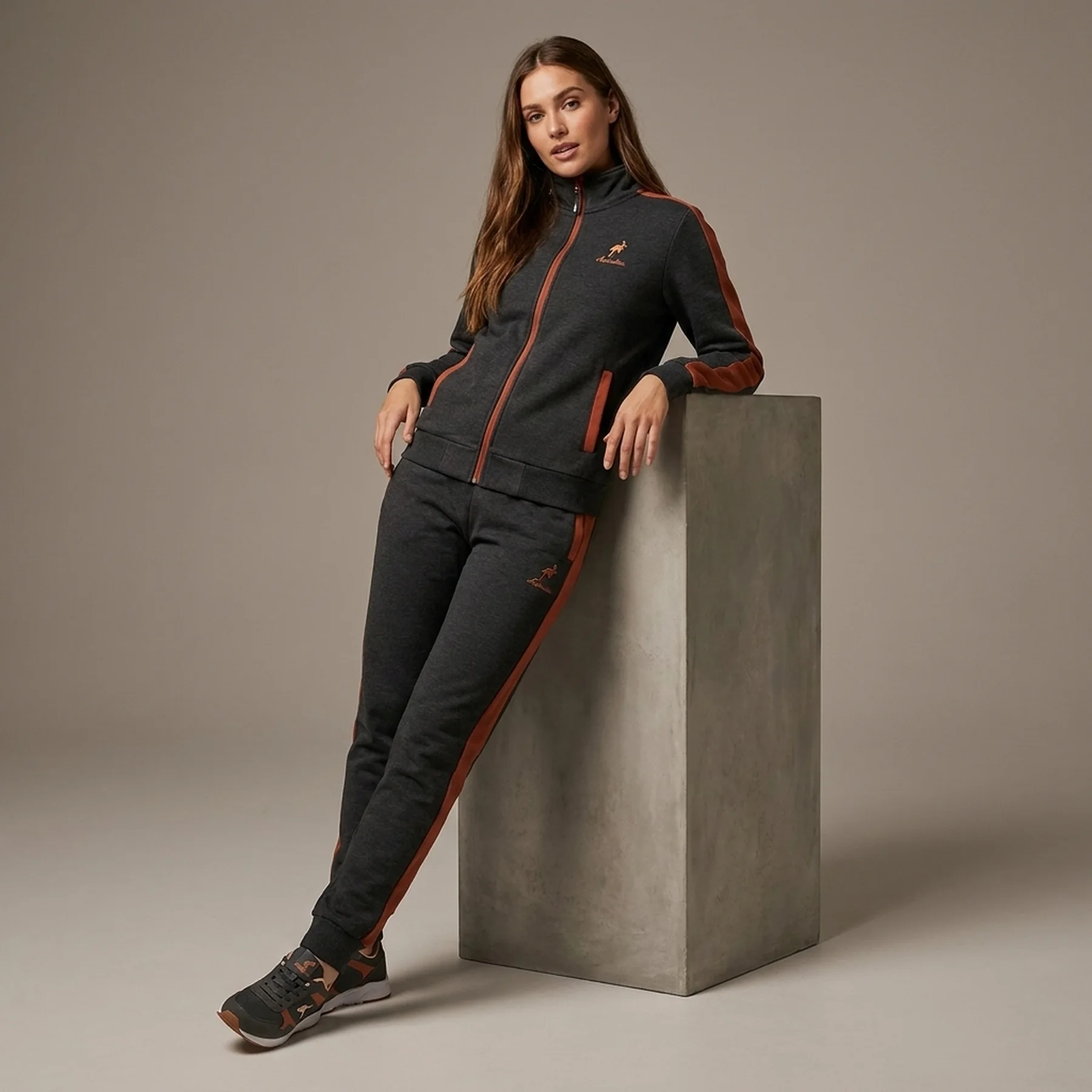 Спортивний костюм жіночий Australian Sporty Fleece Tracksuit (LSDTU0072-200)