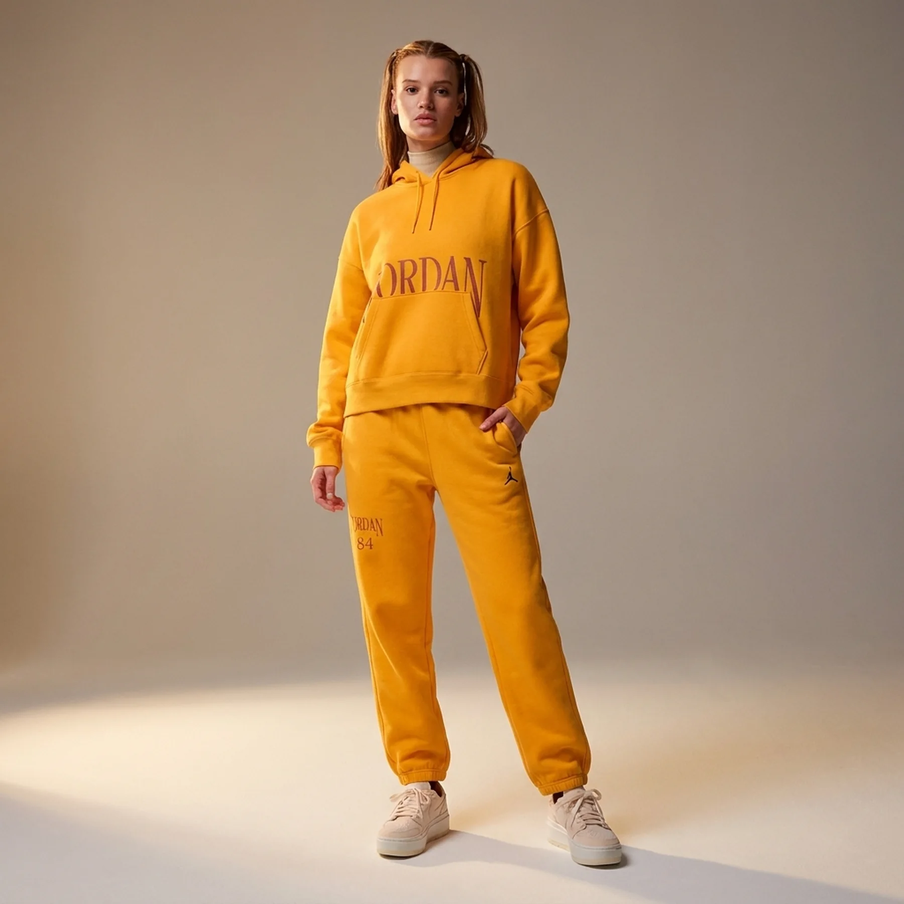 Спортивний костюм жіночий Jordan Brooklyn Fleece Orange (FN5434-752__FN5440-752)