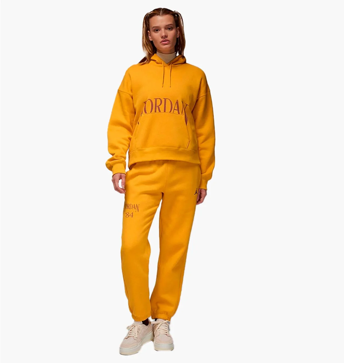 Спортивний костюм жіночий Jordan Brooklyn Fleece Orange (FN5434-752__FN5440-752)