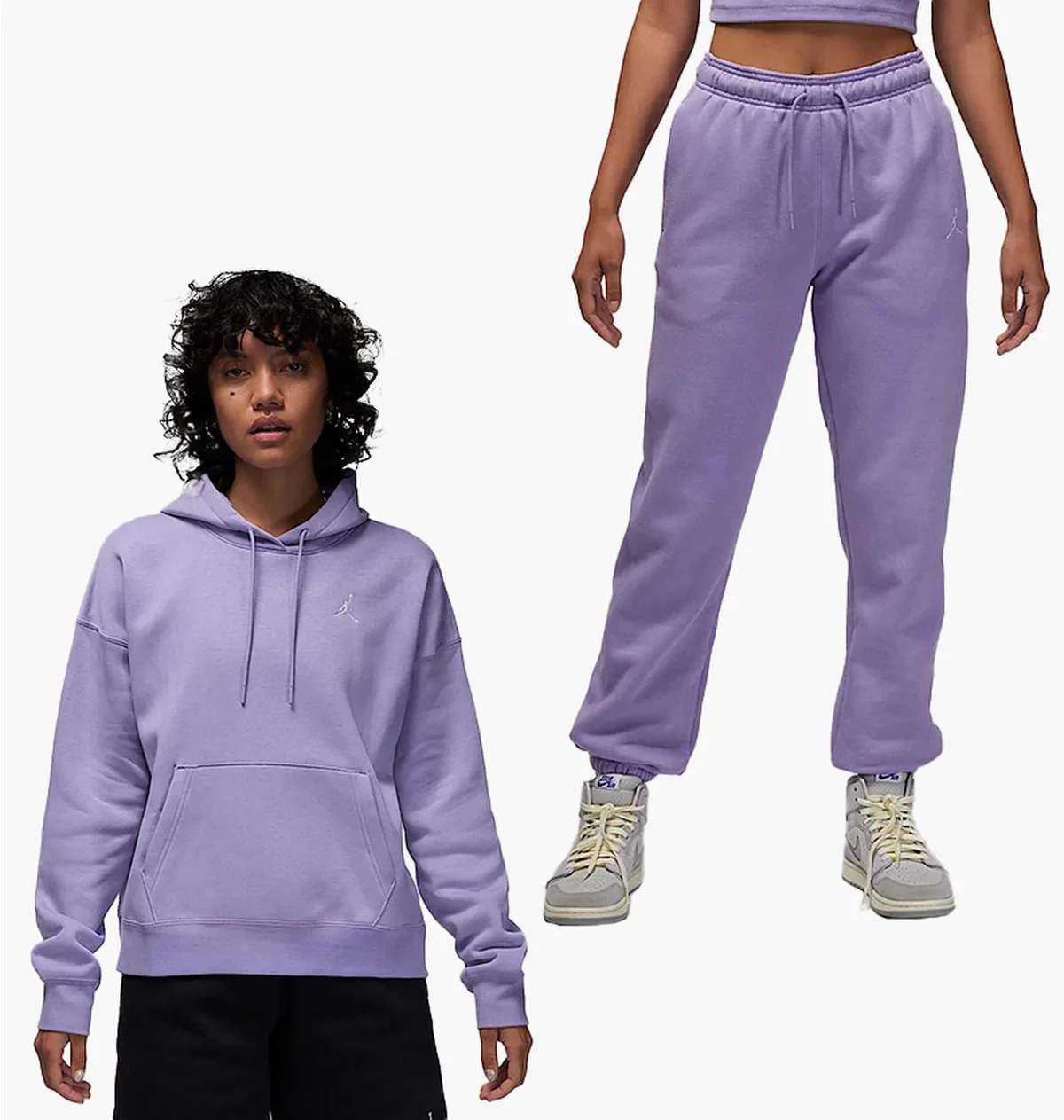 Спортивний костюм жіночий Jordan Brooklyn Fleece Violet (FN4488-500__FN4494-500)