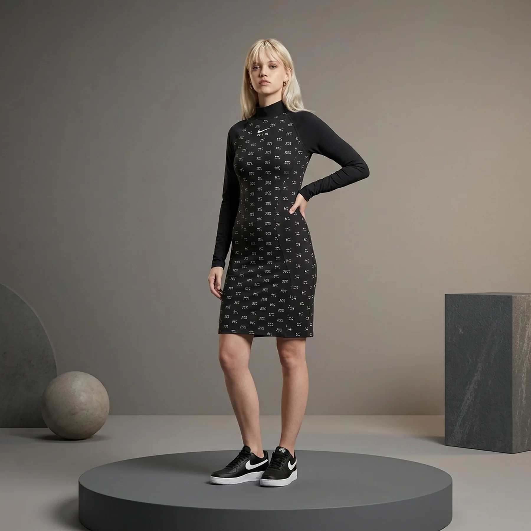 Спортивний костюм жіночий Nike Air Ls Dress (DV8064-010)