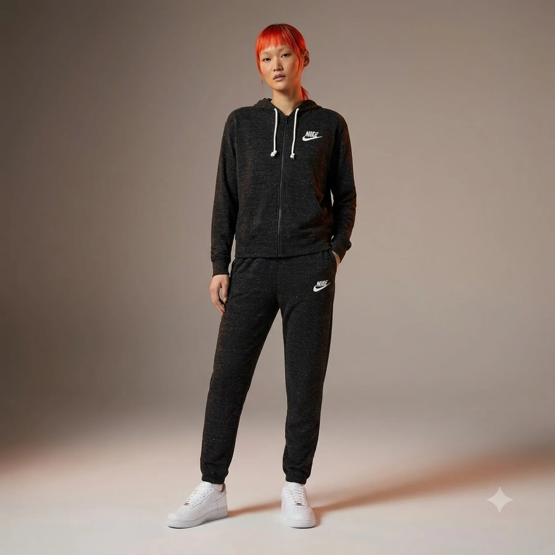 Спортивний костюм жіночий Nike Sportswear Gym Vintage Black (CJ1694-010__CJ1793-010)