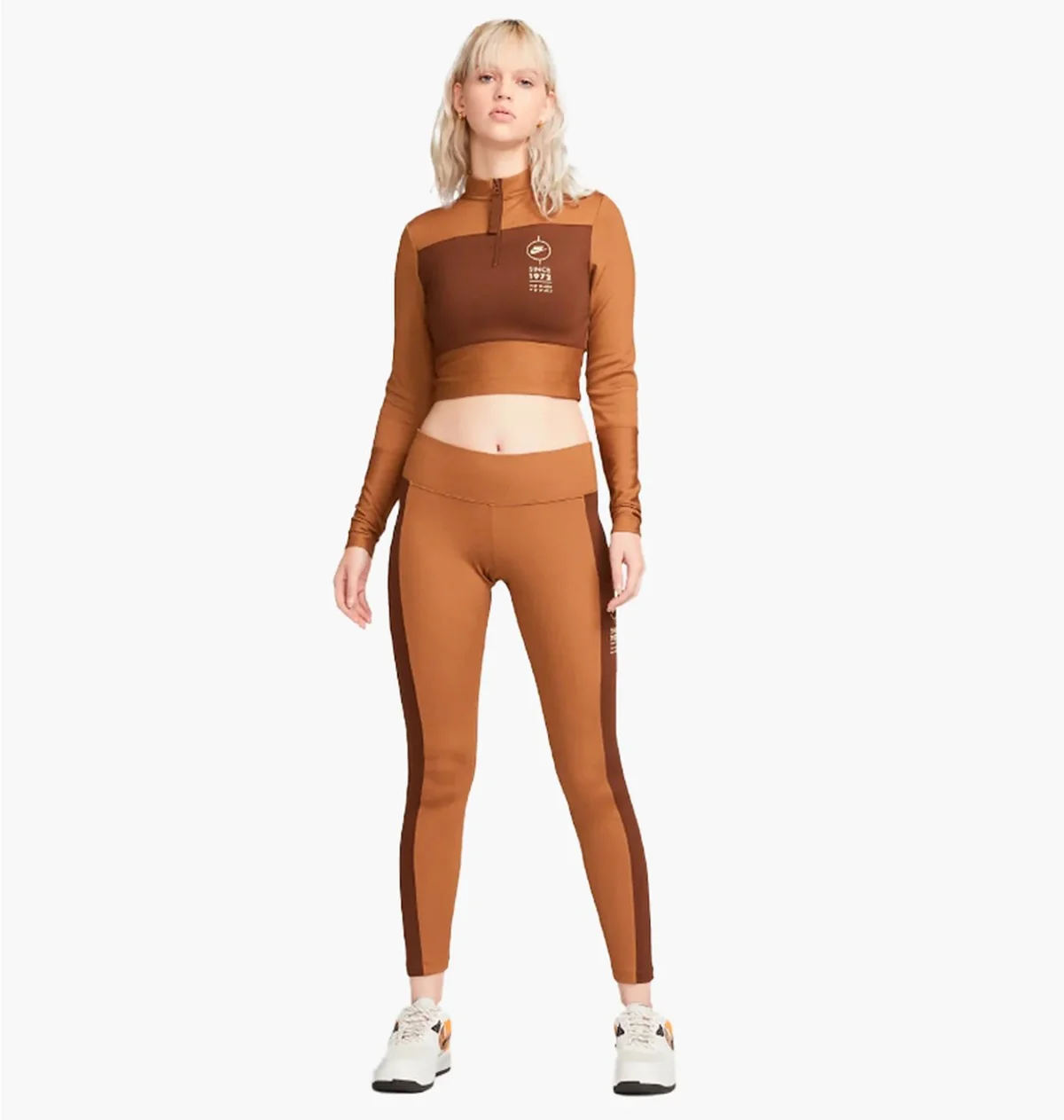 Спортивний костюм жіночий Nike Sportswear Tech Brown (FD4236-270__FD4237-270)