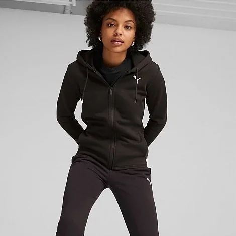 Спортивний костюм жіночий Puma Classics Hooded Fl Blac (622637-01)