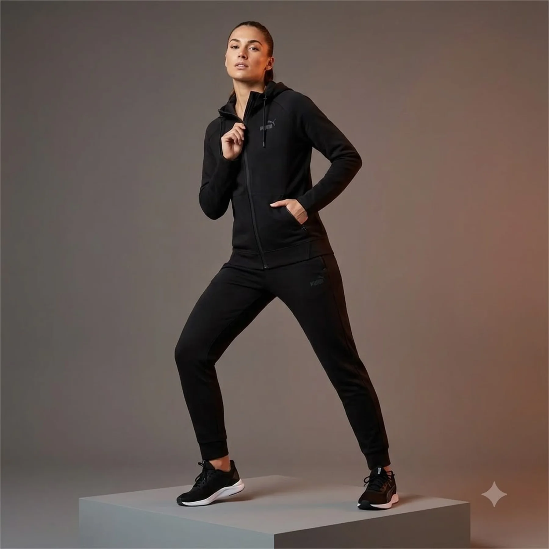 Спортивний костюм жіночий Puma Spacer Full-Zip Violet (688576-01__688578-01)