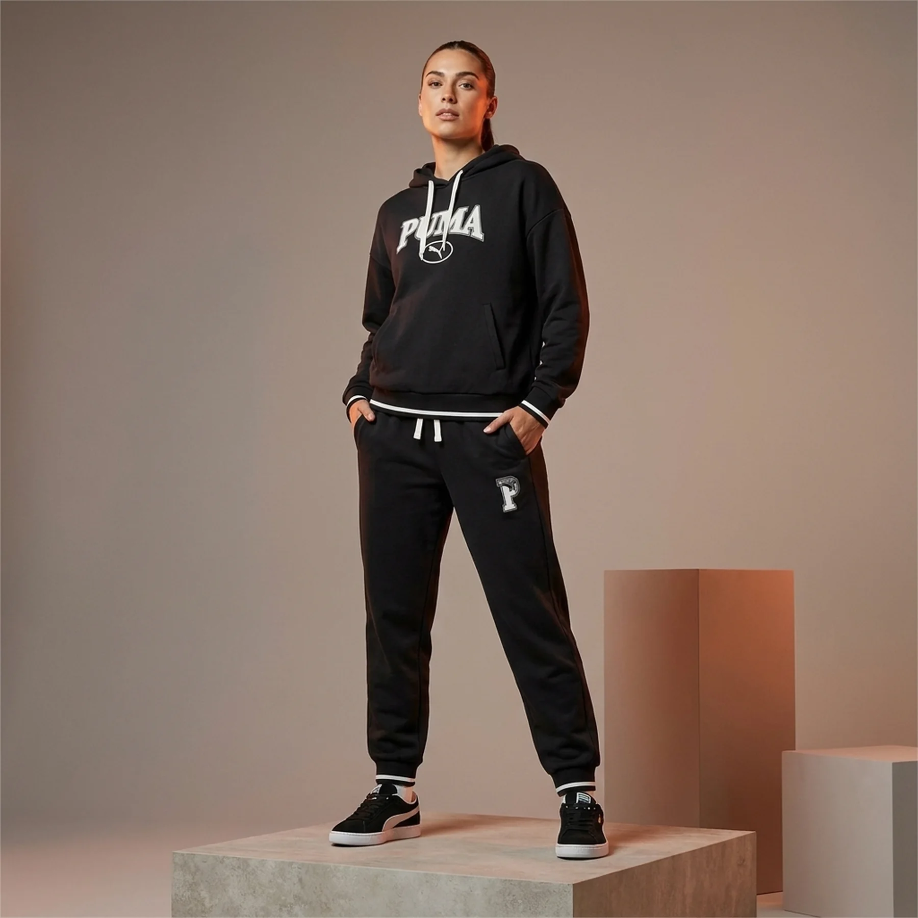 Спортивний костюм жіночий Puma Squad Black (621489-01__621491-01)