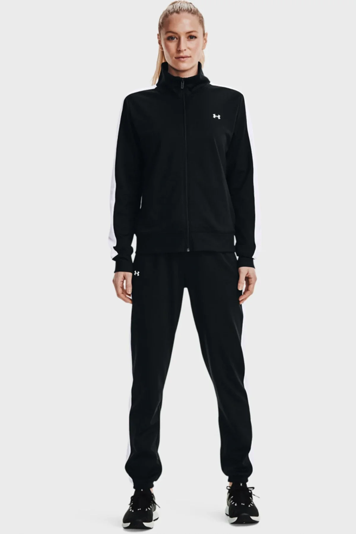 Спортивний костюм жіночий Under Armour Tricot Tracksuit Black (1365147-001)