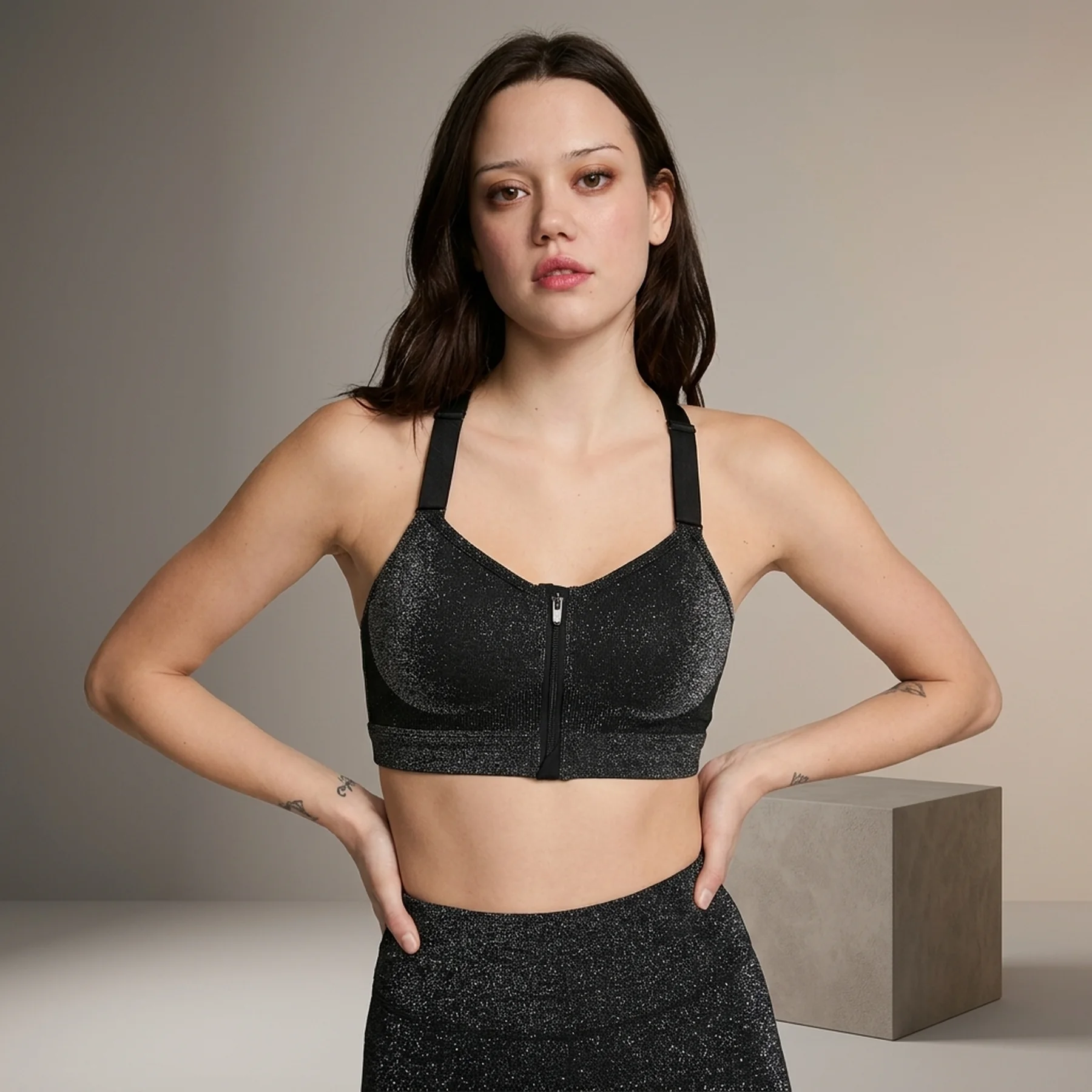 Спортивний топ Victoria's Secret Pink зі блискавкою 1159834438