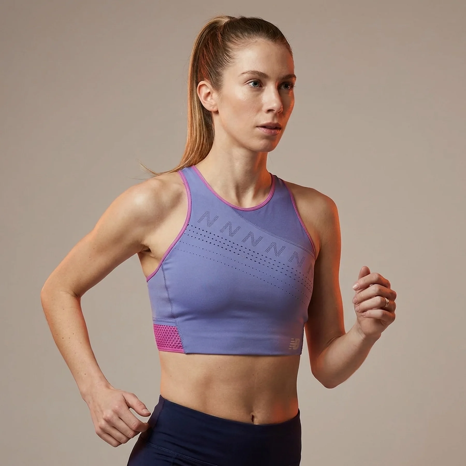 Спортивний топ жіночий New Balance Q Speed Bra (WB21288NSY)