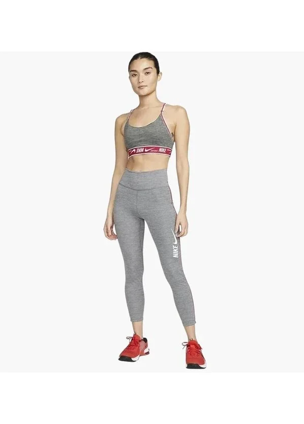 Спортивний топ жіночий Nike Dri-Fit Indy Logo Grey (DM0560-068)