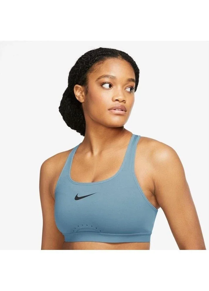 Спортивний топ жіночий Nike Dri Fit Swoosh Azul Brown (DD0428-494)