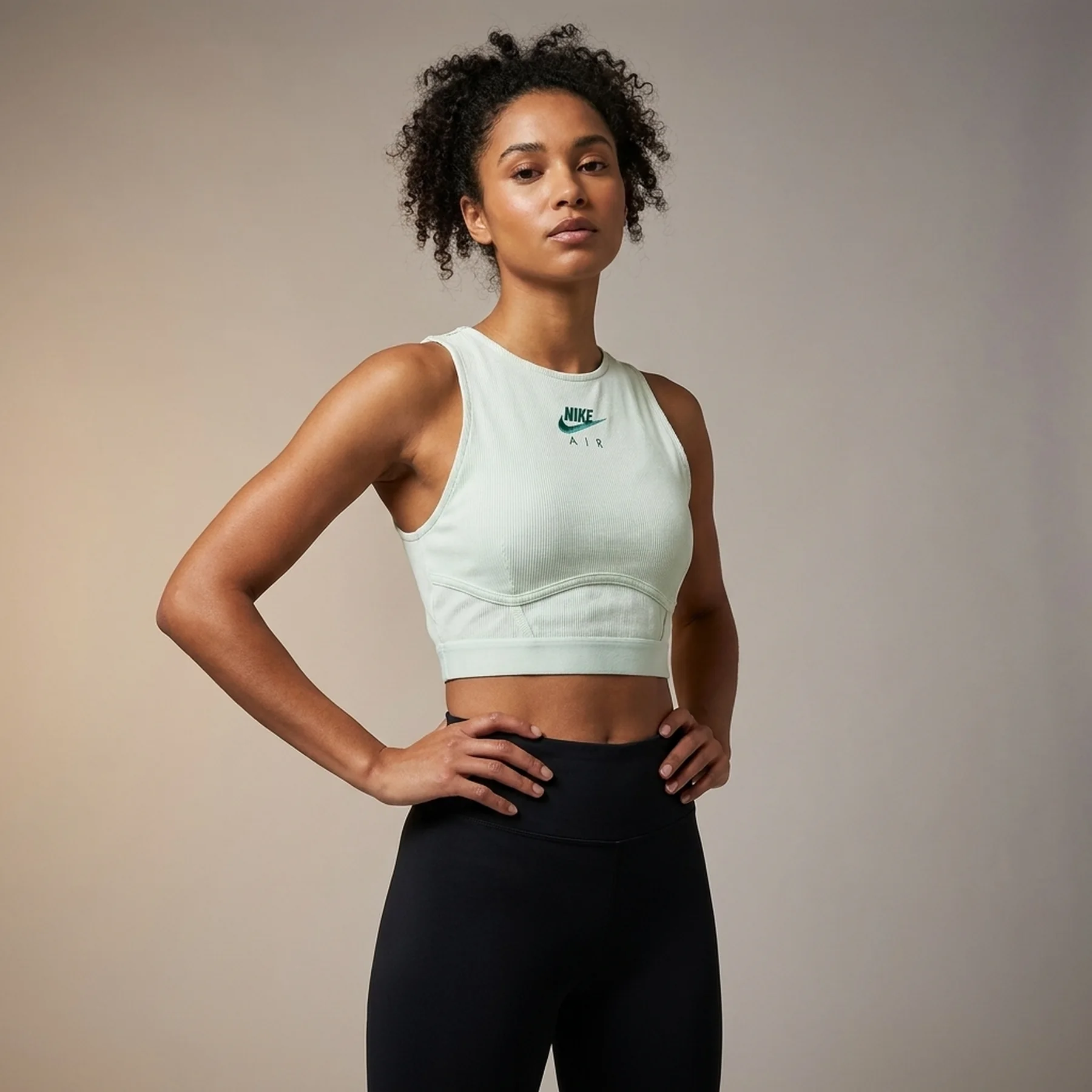 Спортивний топ жіночий Nike Nsw Air Rib Tank (DM6069-394)