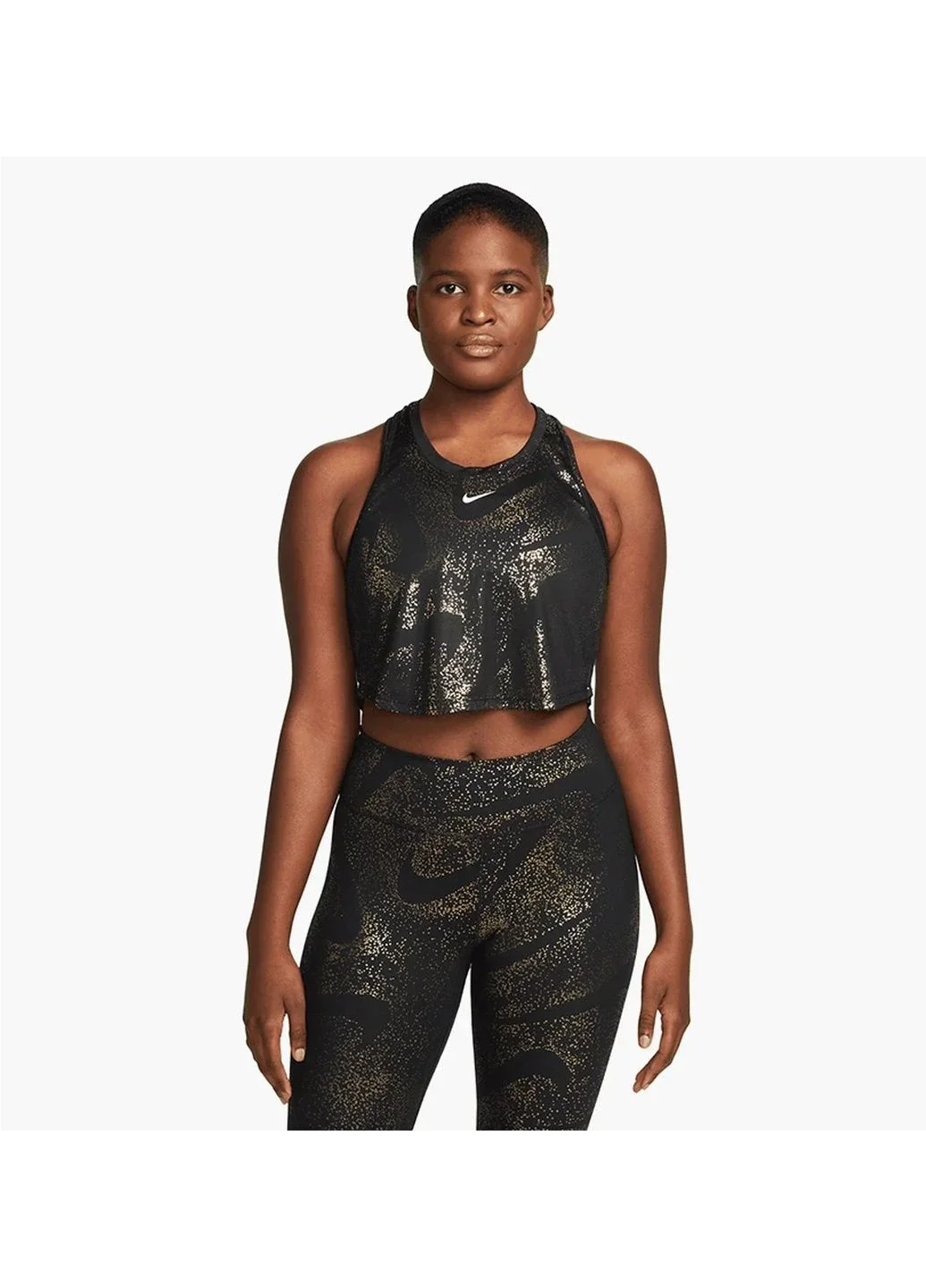 Спортивний топ жіночий Nike One Dri-Fit Black Dq6304-010 (DQ6304-010)