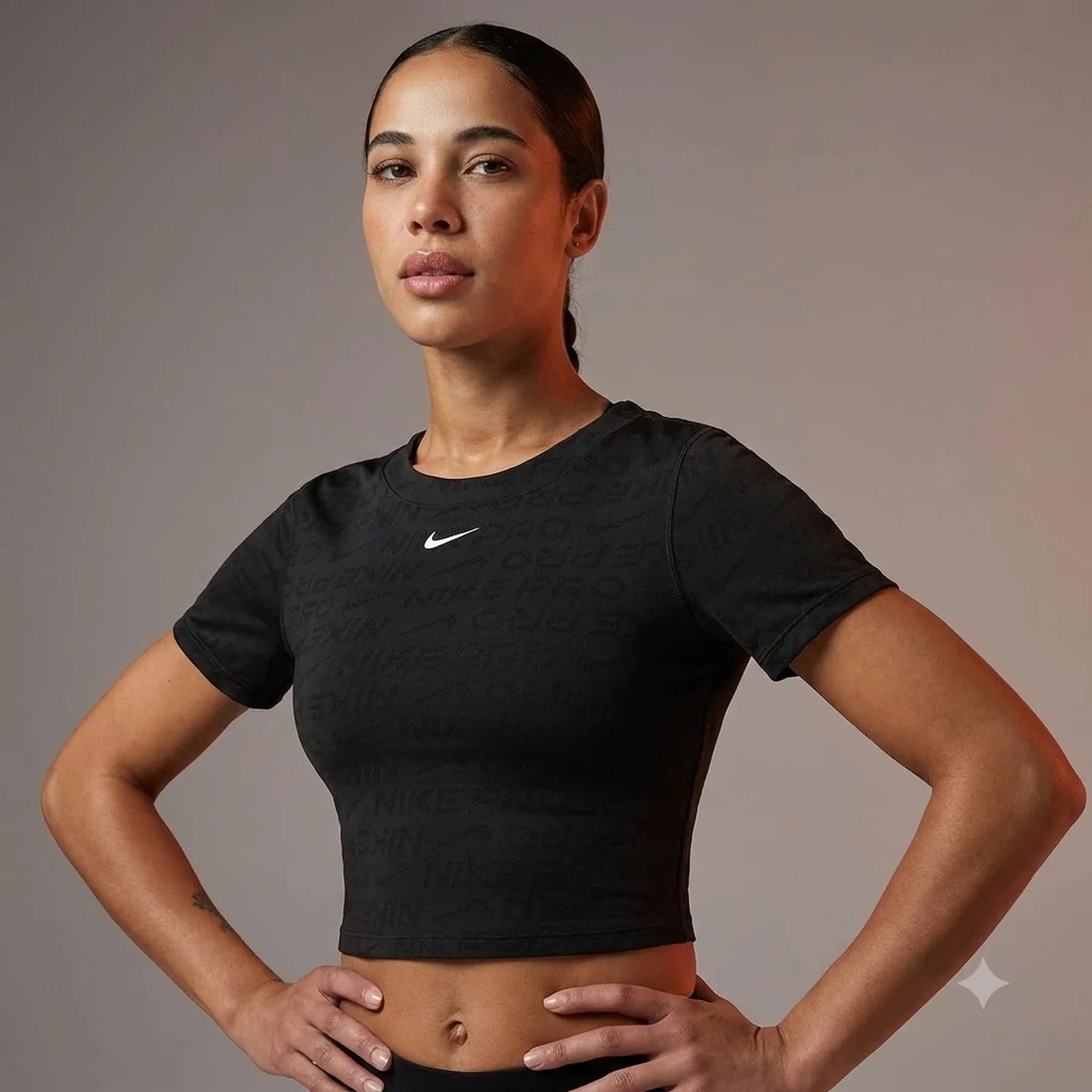 Спортивний топ жіночий Nike Pro Dri-Fit Black (HJ2285-010)