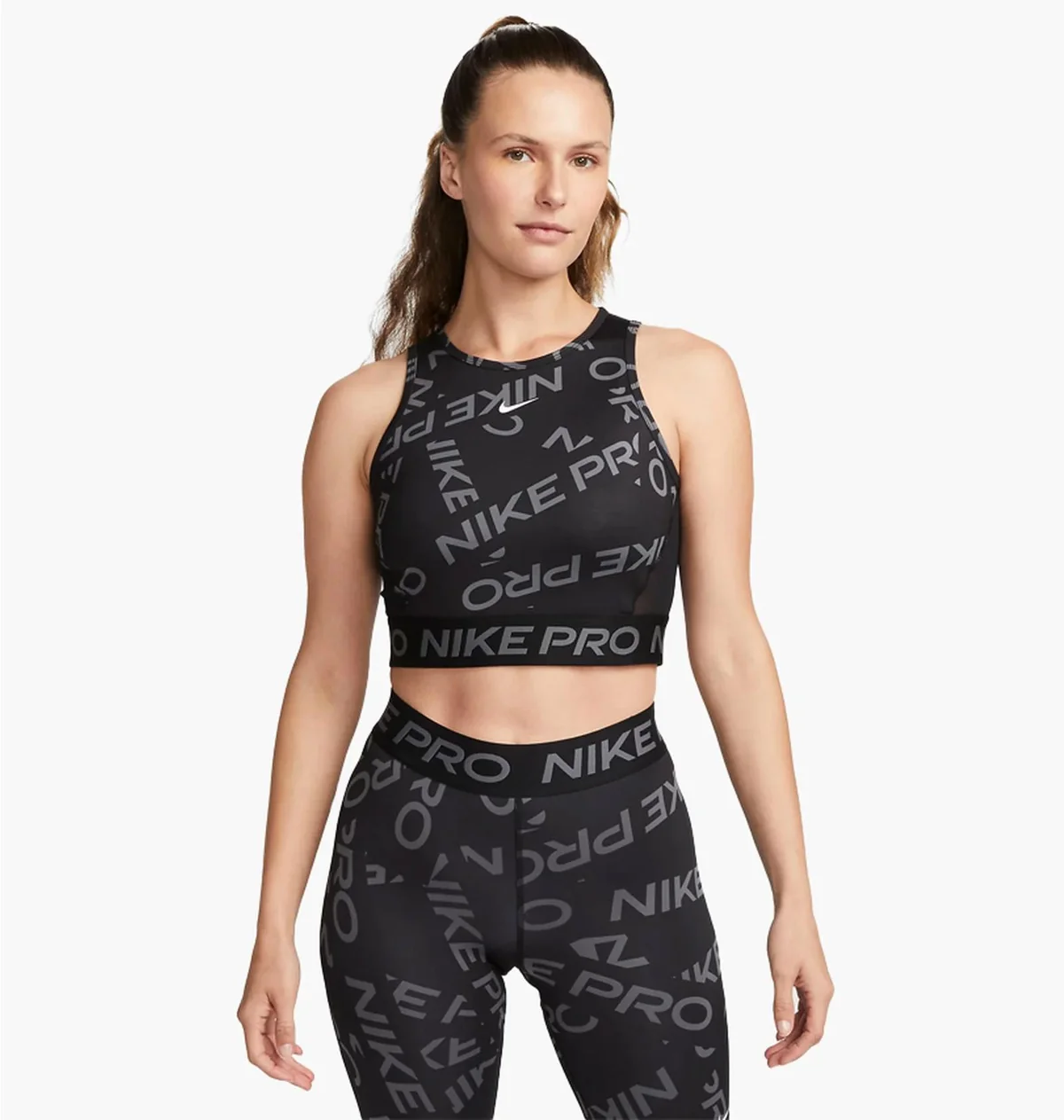 Спортивний топ жіночий Nike Pro Dri-Fit Cropped Tank (FB5500-010)