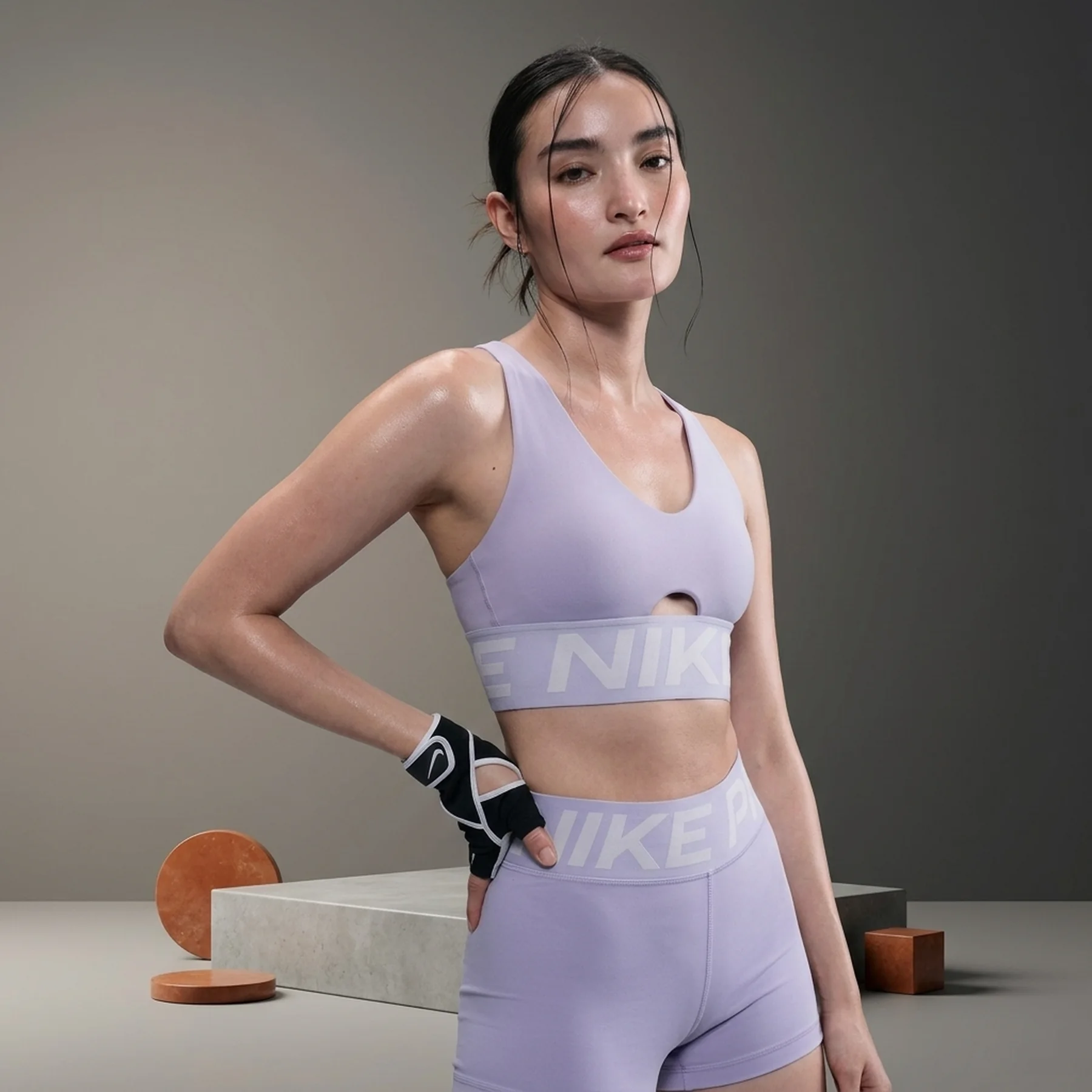 Спортивний топ жіночий Nike Pro Violet (HF7324-533)