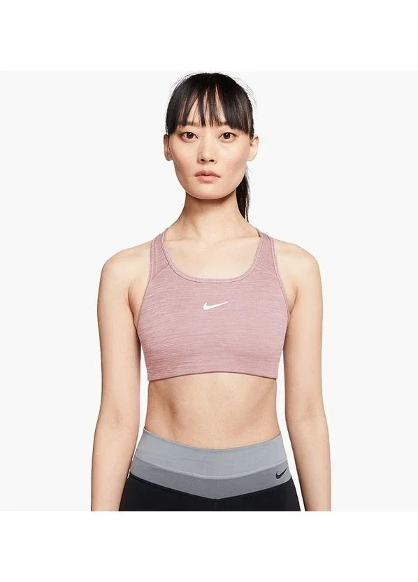 Спортивний топ жіночий Nike Swoosh Bra Pad Beige (BV3636-631)
